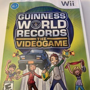 Wii Guinness World Records The Videogame Instruction Manual and Case Only. 2008